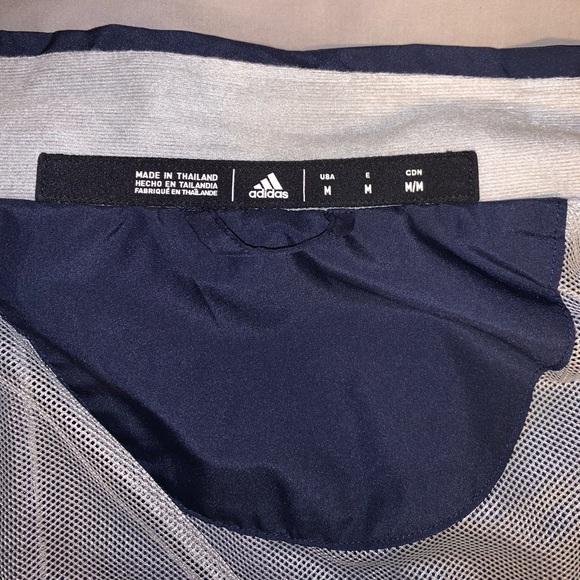 Edmonton Oilers Adidas Full-Zip Windbreaker Jacket - Picture 5 of 7